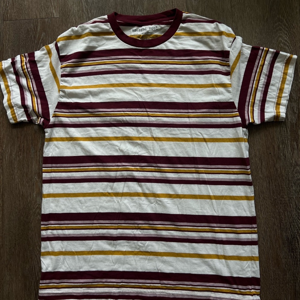 Weekend Soul Striped T-shirt